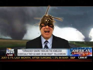 Kirchin During His Highly Controversial Interview With Fox News Last Month